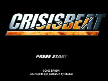 Crisis Beat (EU) screen shot title